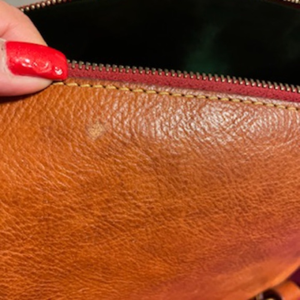 Dooney & Bourke Brown leather bag - Picture 8 of 9